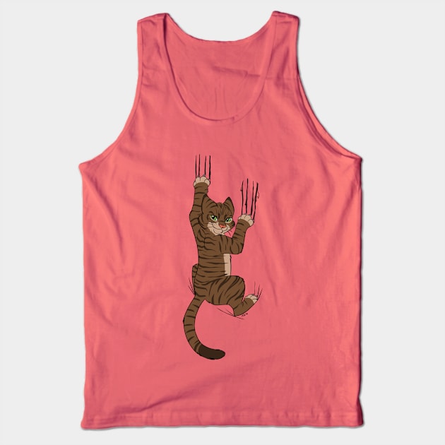 Tabby Claws Tank Top by mithmeoi